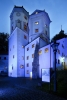 Lichtknstlerische Stadtillumination Illumination Augsburg Wassertrme 06.10.2013 Unesco Bewerbung - Lichtkunst by Wolfgang F. Lightmaster