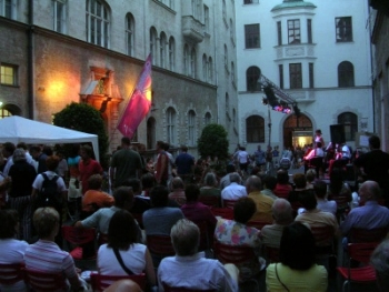 Projekt Konzerte 2005 im Brgerhof der Stadt Augsburg Stadtfest MAX05 - Wolfgang F. Lightmaster