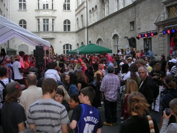 Projekt Konzerte 2007 im Brgerhof der Stadt Augsburg Stadtfest MAX07 - Wolfgang F. Lightmaster