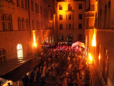 Konzerte 2013 im Bürgerhof der Stadt Augsburg Sommerfest - Foto: Robert Hösle