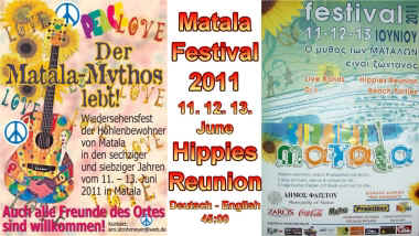 Matala Festival 2011 Hippies Reunion Video Dokumentation www.youtube.com/MatalaFestival - Wolfgang F. Lightmaster