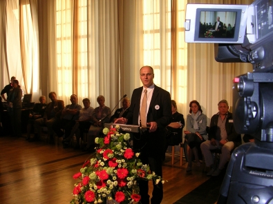 Projekt Neubürgerempfang "Miteinander sprechen" der Stadt Augsburg 2009 - Wolfgang F. Lightmaster