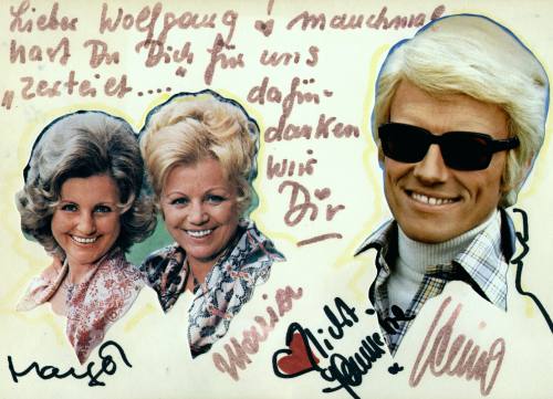 Vielen Dank! Maria Hellwig und Heino 1981/82