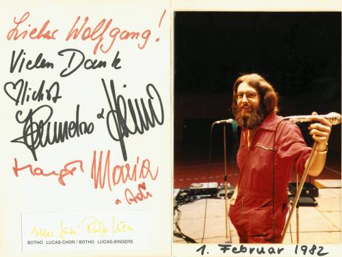 Thank you! Maria Hellwig and Heino 1981/82